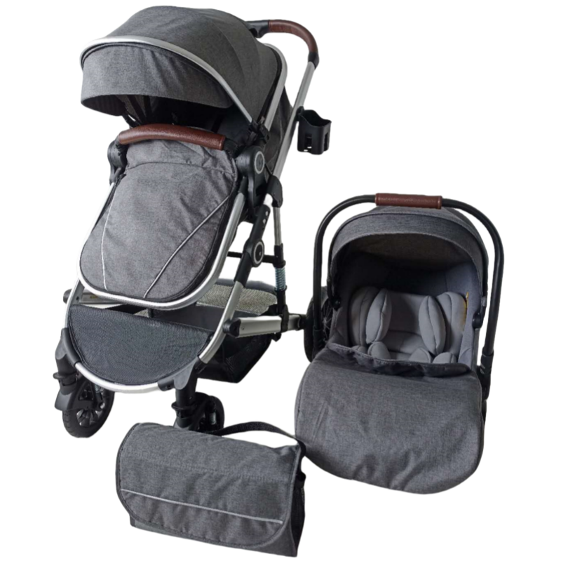 Baby stroller with car seat best sale and bassinet